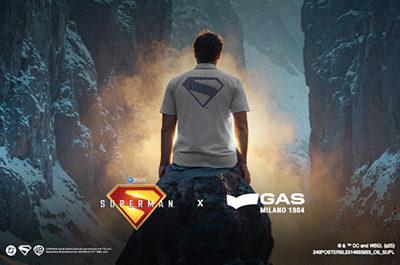 GAS x Superman: A Cultural Icon Returns in a New Fashion Capsule